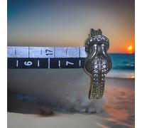 ESPRIT RING size 57 / 18 mm Silver LOVE BEND RING ESRG91603A180