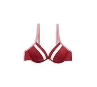 ESPRIT Women's Tayrona Beach RCS Pad.Plunge Bikini, Dunkelrot, 42 / 85C