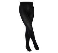 ESPRIT Unisex Kids Foot Logo K Ti Cotton Plain 1 Pair Tights, Black 3000, 3-5