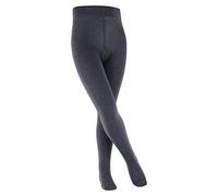 ESPRIT Unisex Kids Foot Logo K Ti Cotton Plain 1 Pair Tights, Blue Navy Melange 6490, 9-11.5