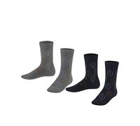 ESPRIT Unisex Kids Forest 2-Pack Socks, Lyocell, Multicolor (Sortiment 20), 12-2.5 (Pack Of 2)