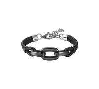 Esprit Women Bracelet Textile Stainless Steel Marin Black ESBR11609A170