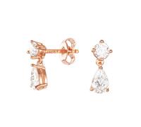 Esprit Women Earrings Silver Rose Zirconia Solitaire ESER92688B000