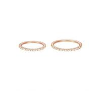 Esprit Women Ring Set Silver Rose Zirconia ESSE91010C1