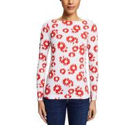 ESPRIT Women's 014ee1k329 T-Shirt, 100/White, S