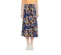 ESPRIT Women's 024ee1d312 Skirt, 404/Navy 5, 12