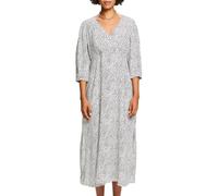 ESPRIT Women's 024ee1e331 Dress, 110/Off White, 6