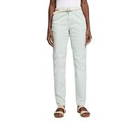 ESPRIT Women's 032ee1b350 Pants, 335/Dusty Green, 29W 32L UK