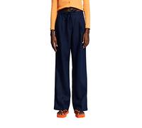 ESPRIT Women's 033ee1b345 Pants, Navy, 32W x 32L