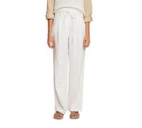 ESPRIT Women's 033ee1b345 Pants, Off White, 30W x 30L