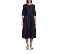 ESPRIT Women's 033ee1e321 Dress, Navy, 8