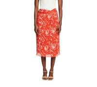 ESPRIT Women's 034ee1d301 Skirt, 883/Bright Orange 4, XS