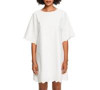 ESPRIT Women's 034ee1e325 Dress, 110/Off White, 14