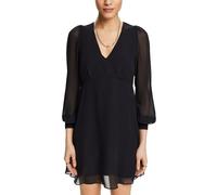 ESPRIT Women's 034EE1E339 Dress, 001/BLACK, Large