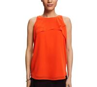 ESPRIT Women's 034ee1f317 Blouse, 880/Bright Orange, Large