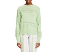 ESPRIT Women's 034ee1i306 Sweater, 330/Light Green, M