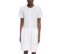 ESPRIT Women's 042EE1E315 Dress, 100/WHITE, 36