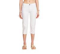 ESPRIT Women's 043ee1b305 Jeans, White, 27W x 22L