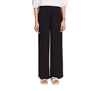 ESPRIT Women's 043eo1b303 Pants, Black, 32W x 30L