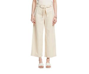 ESPRIT Women's 044ee1b307 Pants, Beige, 30W x 26L