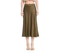 ESPRIT Women's 044ee1d333 Skirt, Dark Khaki, 12
