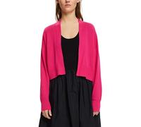 ESPRIT Women's 044ee1i316 Cardigan Sweater, Pink, XL