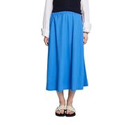 ESPRIT Women's 053ee1d310 Skirt, 410/Bright Blue, L