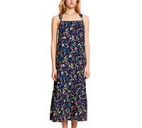 ESPRIT Women's 053ee1e303 Dress, Navy, 10