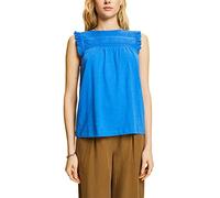 ESPRIT Women's 053ee1k314 T-Shirt, Bright Blue, M