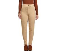 ESPRIT Women's 070EO1B304 Trouser, 270/Beige, 32W x 28L