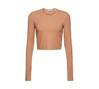 ESPRIT Women's 072CC1K308 T-Shirt, 264/LIGHT Taupe 5, S