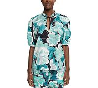 ESPRIT Women's 072eo1f312 Blouse, 308/Emerald Green 4, XS