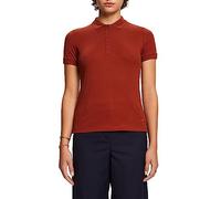 ESPRIT Women's 083ee1k316 T-Shirt, Rust Brown, Large