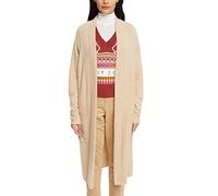 ESPRIT Women's 092ee1i317 Cardigan Sweater, 289/Sand 5, S