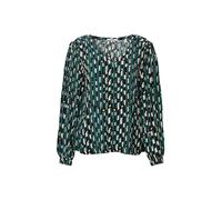 ESPRIT Women's 103EE1F326 Blouse, 308/EMERALD Green 4, M