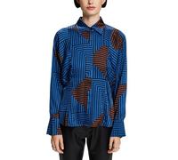 ESPRIT Women's 103EE1F332 Blouse, 411/BRIGHT Blue 2, XXS