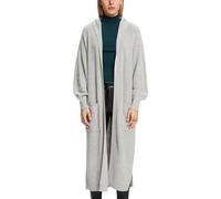 ESPRIT Women's 103EE1I310 Cardigan Sweater, 044/LIGHT Grey 5, M
