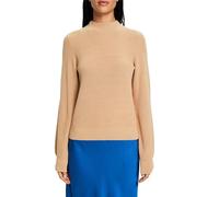 ESPRIT Women's 103EE1I342 Pullover Sweater, 295/CREAM Beige, S