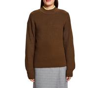 ESPRIT Women's 103EE1I342 Pullover Sweater, 350/KHAKI Green, XS
