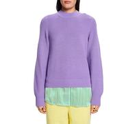ESPRIT Women's 103EE1I342 Pullover Sweater, 560/Lilac, L