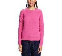 ESPRIT Women's 103EE1I355 Pullover Sweater, 661/PINK Fuchsia 2, XXS
