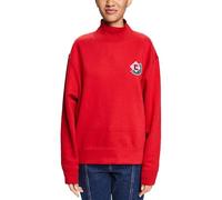 ESPRIT Women's 103EE1J306 Sweatshirt, 610/DARK RED, L