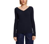 ESPRIT Women's 103EE1K328 T-Shirt, 400/NAVY, XXS