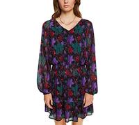 ESPRIT Women's 112cc1e308 Dress, 373/Teal Green 4, M