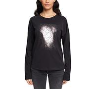 ESPRIT Women's 112cc1k320 T-Shirt, Black, M