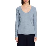 ESPRIT Women's 113CC1K302 T-Shirt, 448/LIGHT Blue Lavender 4,