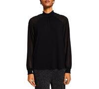 ESPRIT Women's 113EE1K324 T-Shirt, 001/BLACK,