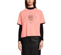 ESPRIT Women's 123EE1K315 T-Shirt, 670/PINK, XS