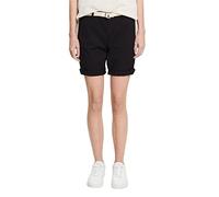 ESPRIT Women's 992ee1c302 Shorts, 001/Black, 32 UK