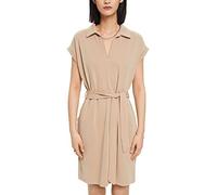 ESPRIT Women's 993ee1e303 Dress, Taupe, XL